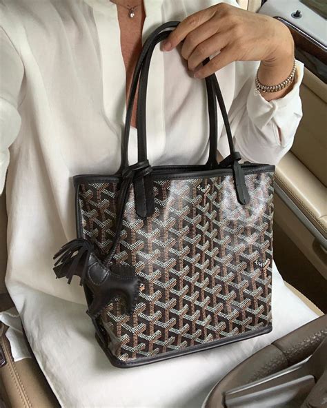 anjou bag goyard price|goyard small tote bag.